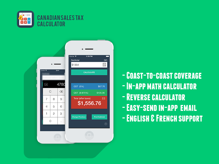 Fascinative Canadian Sales Tax Calculator